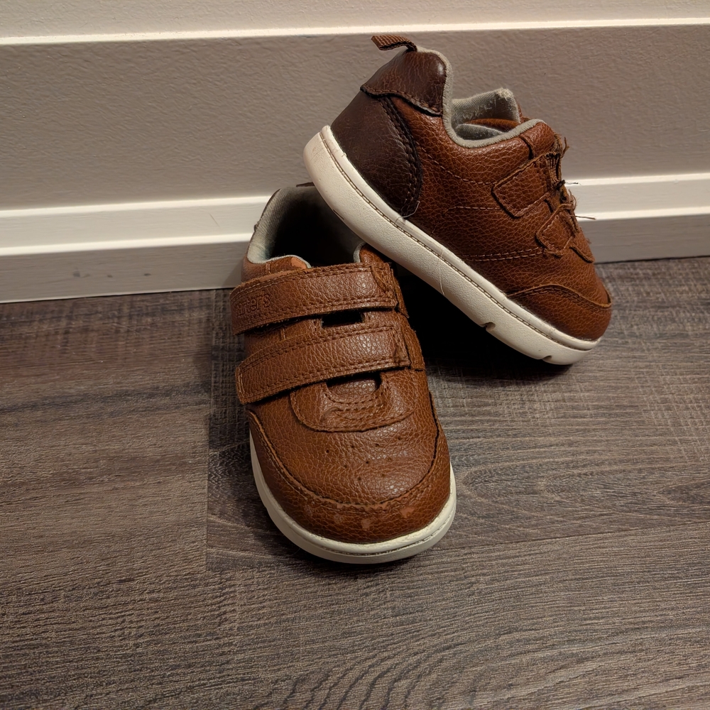 Carter's Brown Kids Sneakers